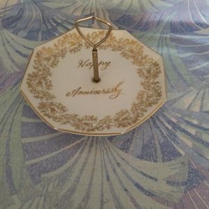 Horsd'eoeuvre Anniversary Plate by Norcrest